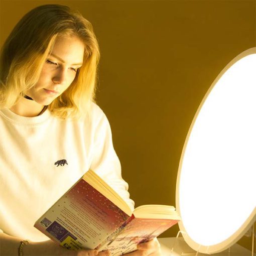 Lámpara de fototerapia, una terapia de luz en casa